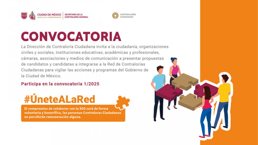 Convocatoría a la Red de Controlarías Ciudadanas